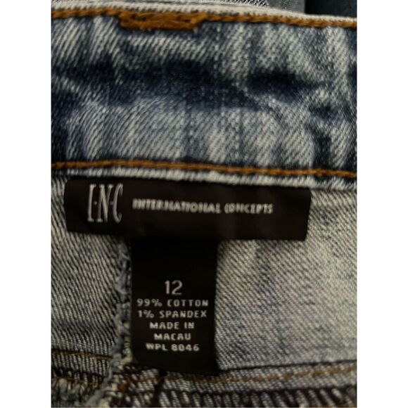 Vintage INC Women’s Size 12 Embellished Whimsical Fairy Flared Jeans Stretch - Picture 6 of 11